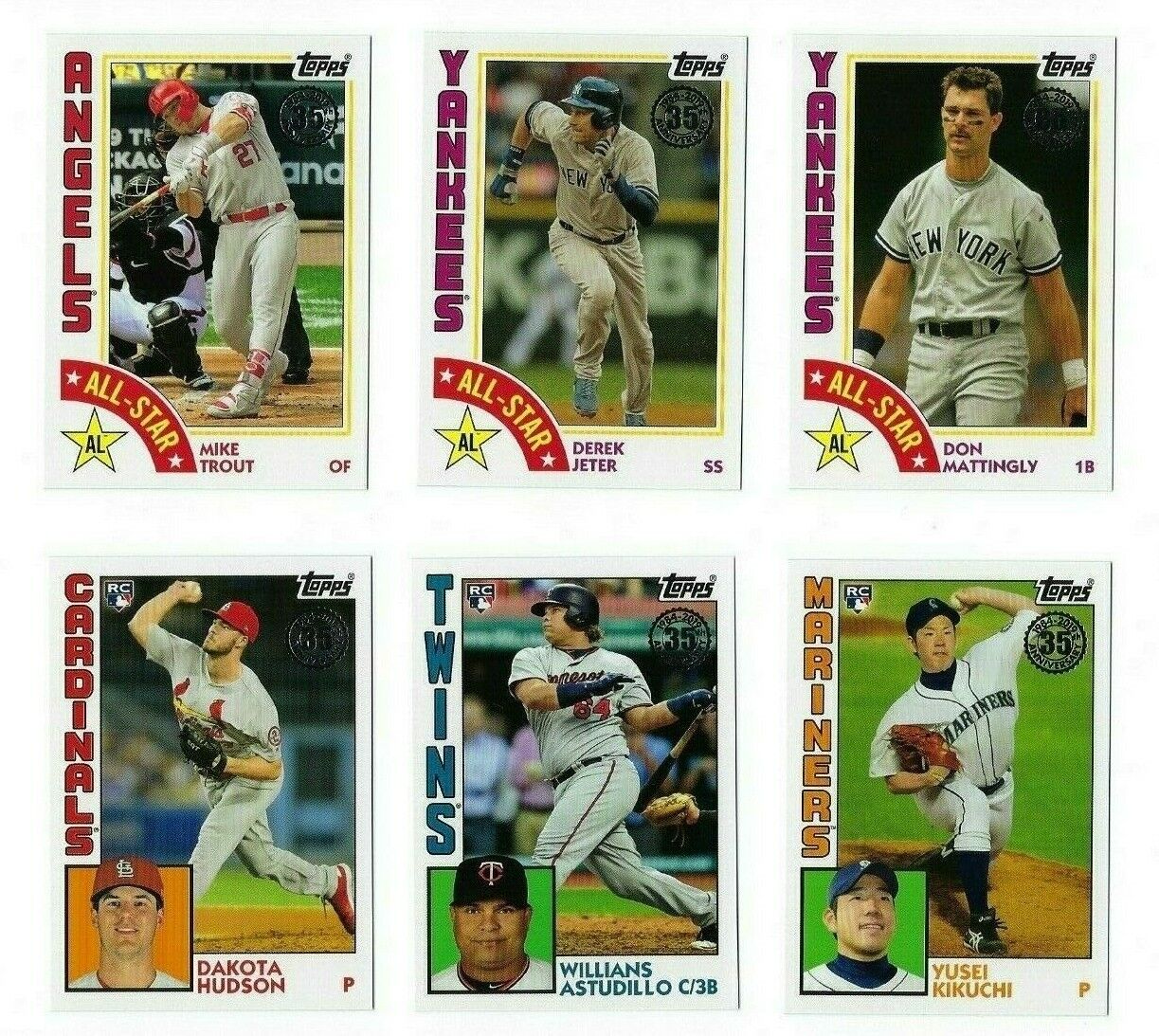 1984 Topps Baseball Insert Complete Your Set 2019 Series 2 You U Pick Choice