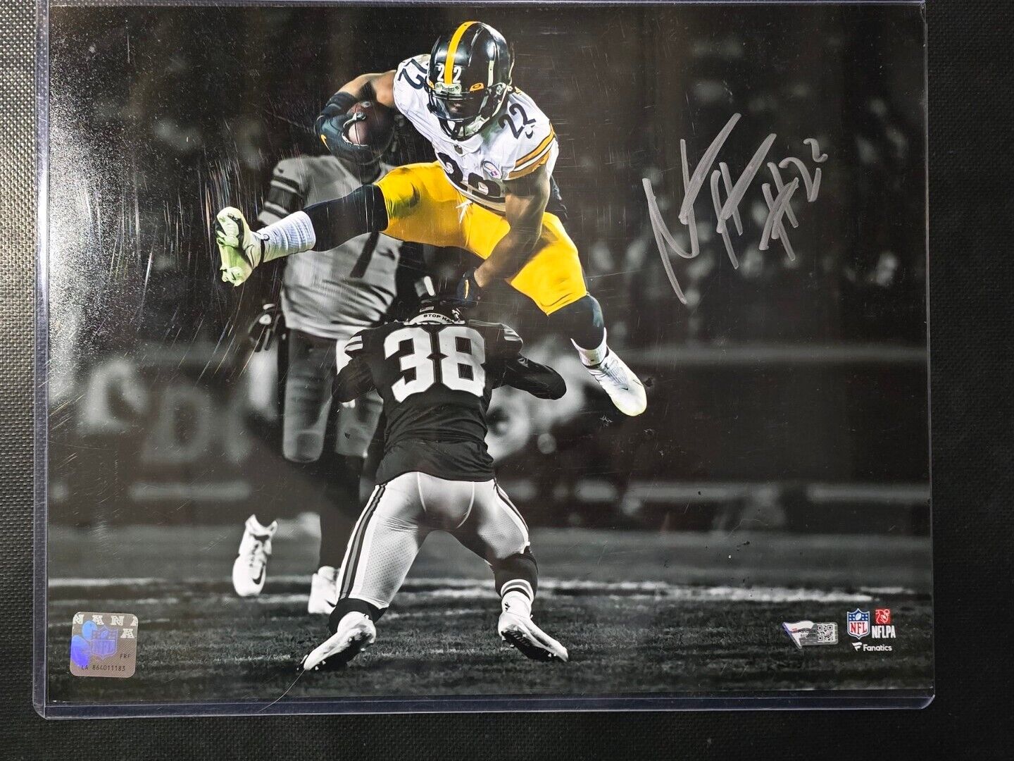 Najee Harris Autographed 11x14 Photo Pittsburgh Steelers Fanatics