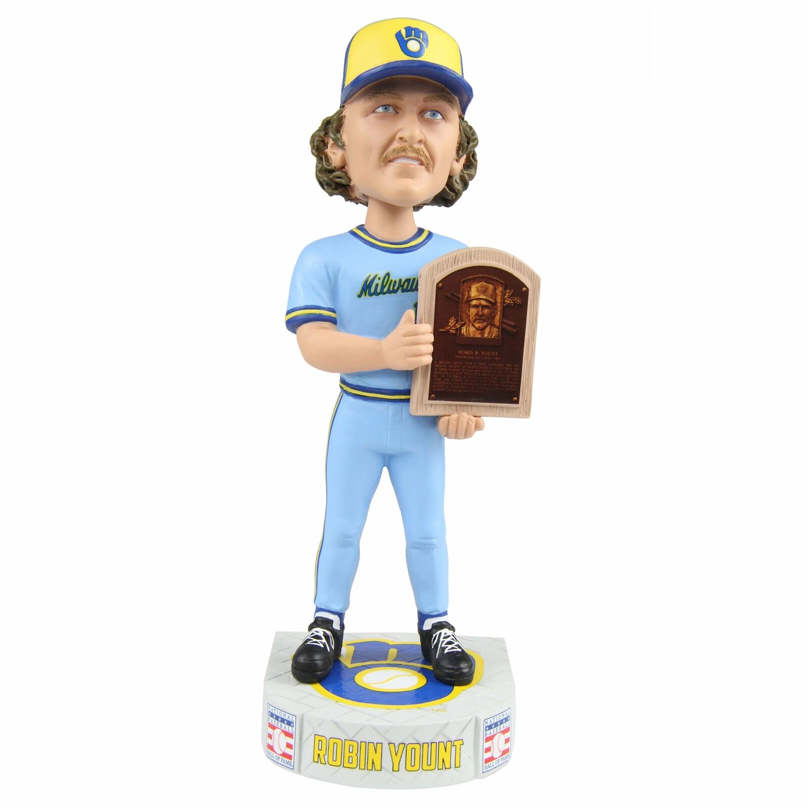 Robin Yount Milwaukee Brewers MLB Legends Hall of Fame Bobblehead MLB