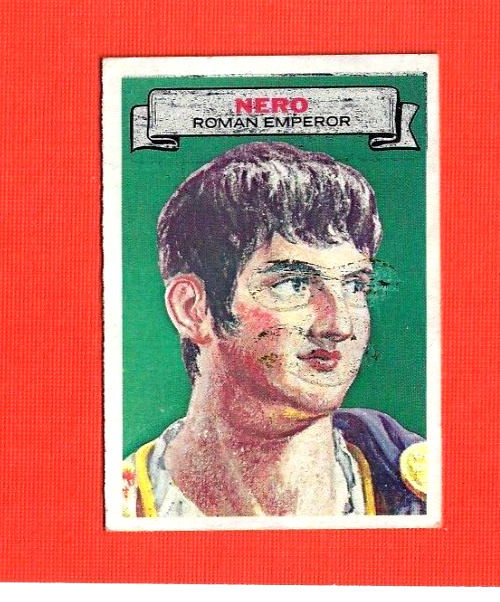 1967 TOPPS  WHO AM I?   #5   NERO   EXMINT