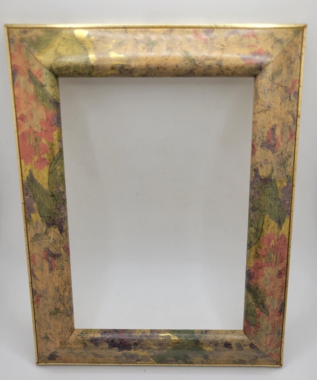 Vintage Hand Painted Picture Frame