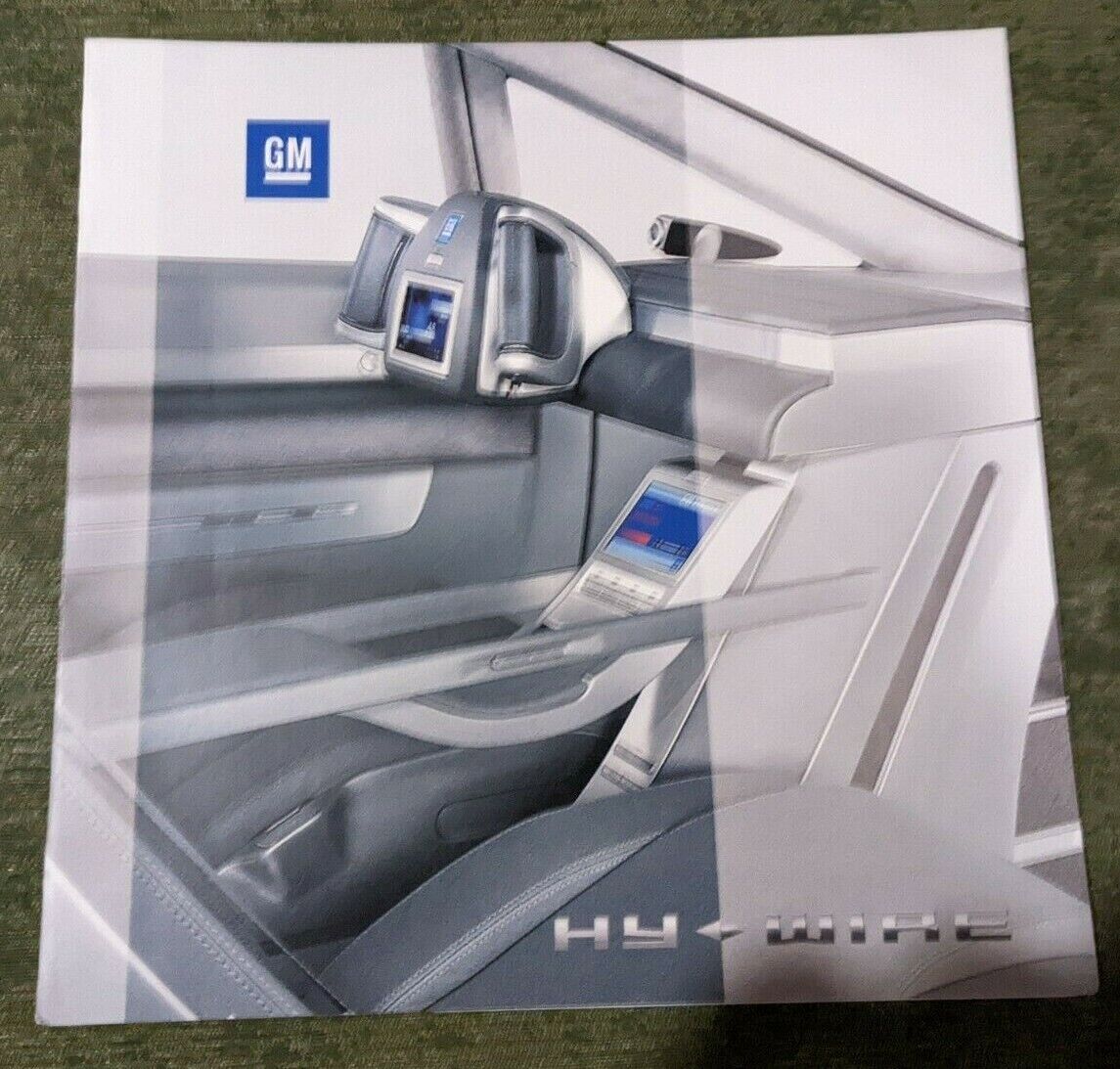 2003 GM Hy-Wire Concept Brochure ( hydrogen fuel cells drive-by-wire) 