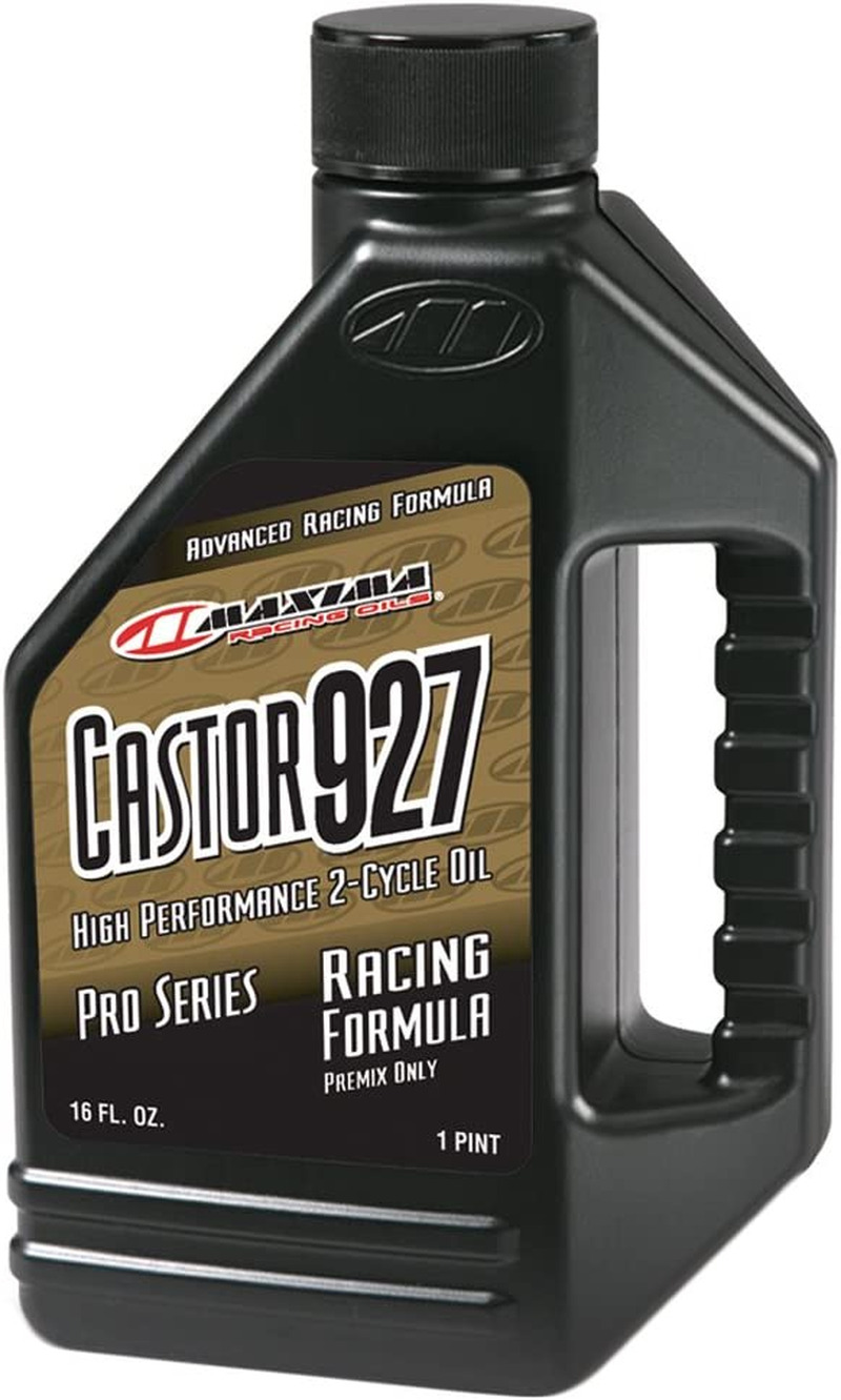 Maxima 23916 Castor 927 2-Stroke Racing Premix Oil - 16 Ounces