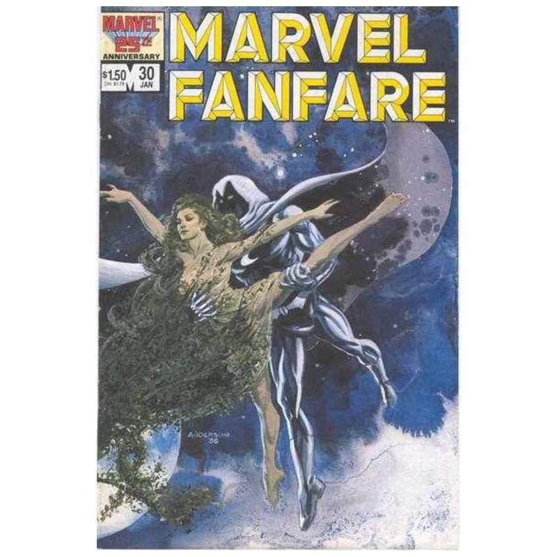 Marvel Fanfare (1982 series) #30 in Near Mint minus condition. Marvel comics [l&