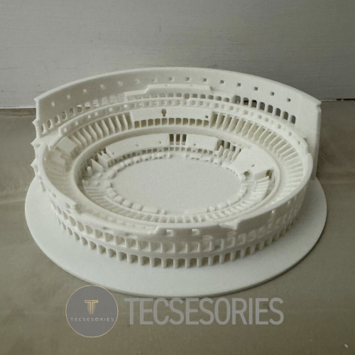 Ancient Rome Italy Colosseum / Coliseum 3D Printed PLA Plastic