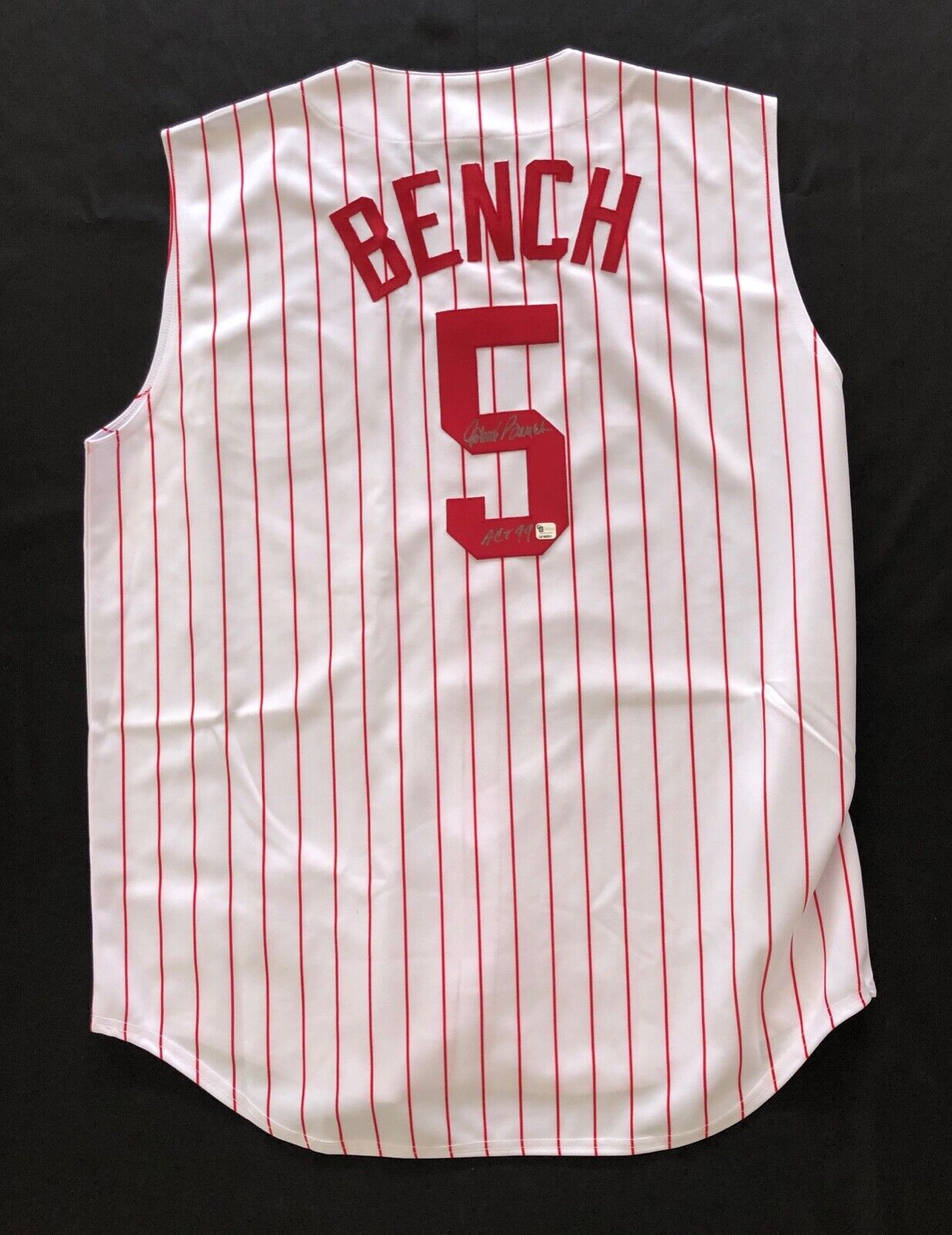 Rare Johnny Bench signed autographed \