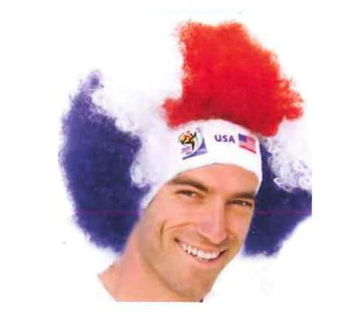 FIFA World Cup Wigs and Headbands - Lot