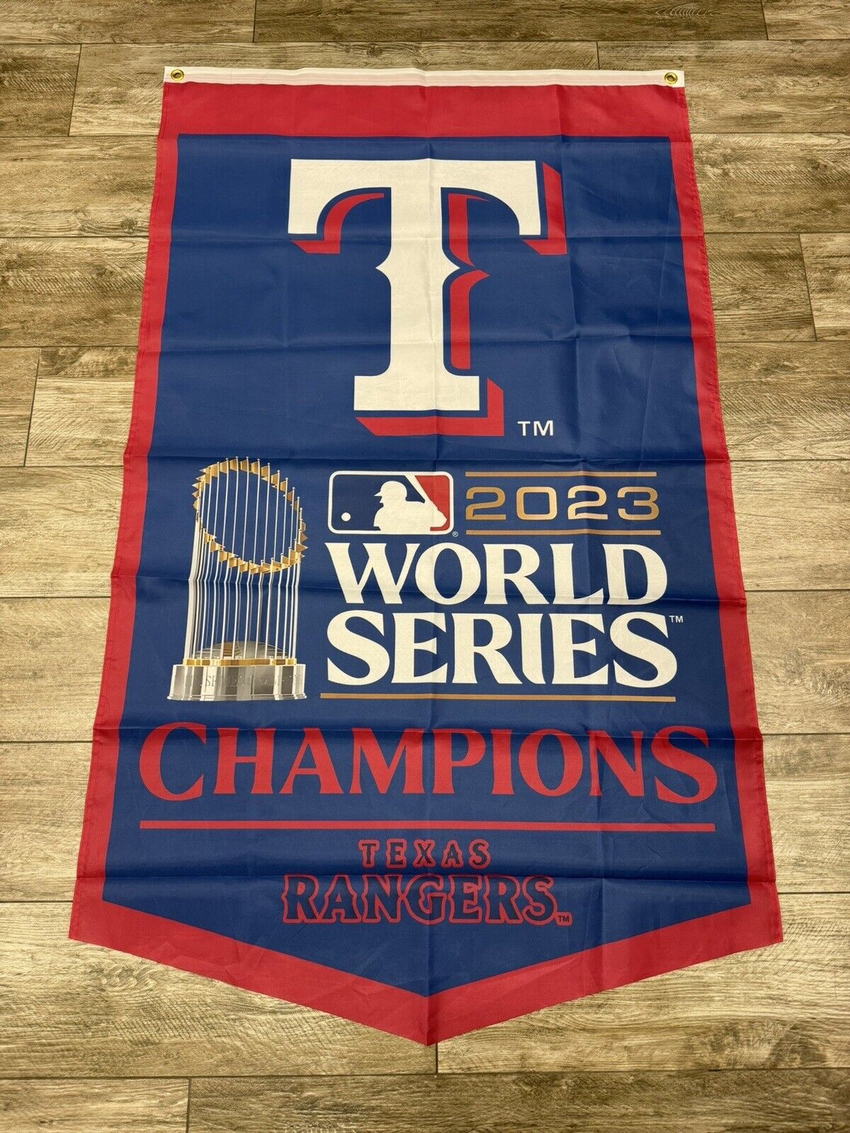 Texas Rangers 2023 MLB WORLD SERIES CHAMPIONS  3'x5' Feet Commemorative FLAG