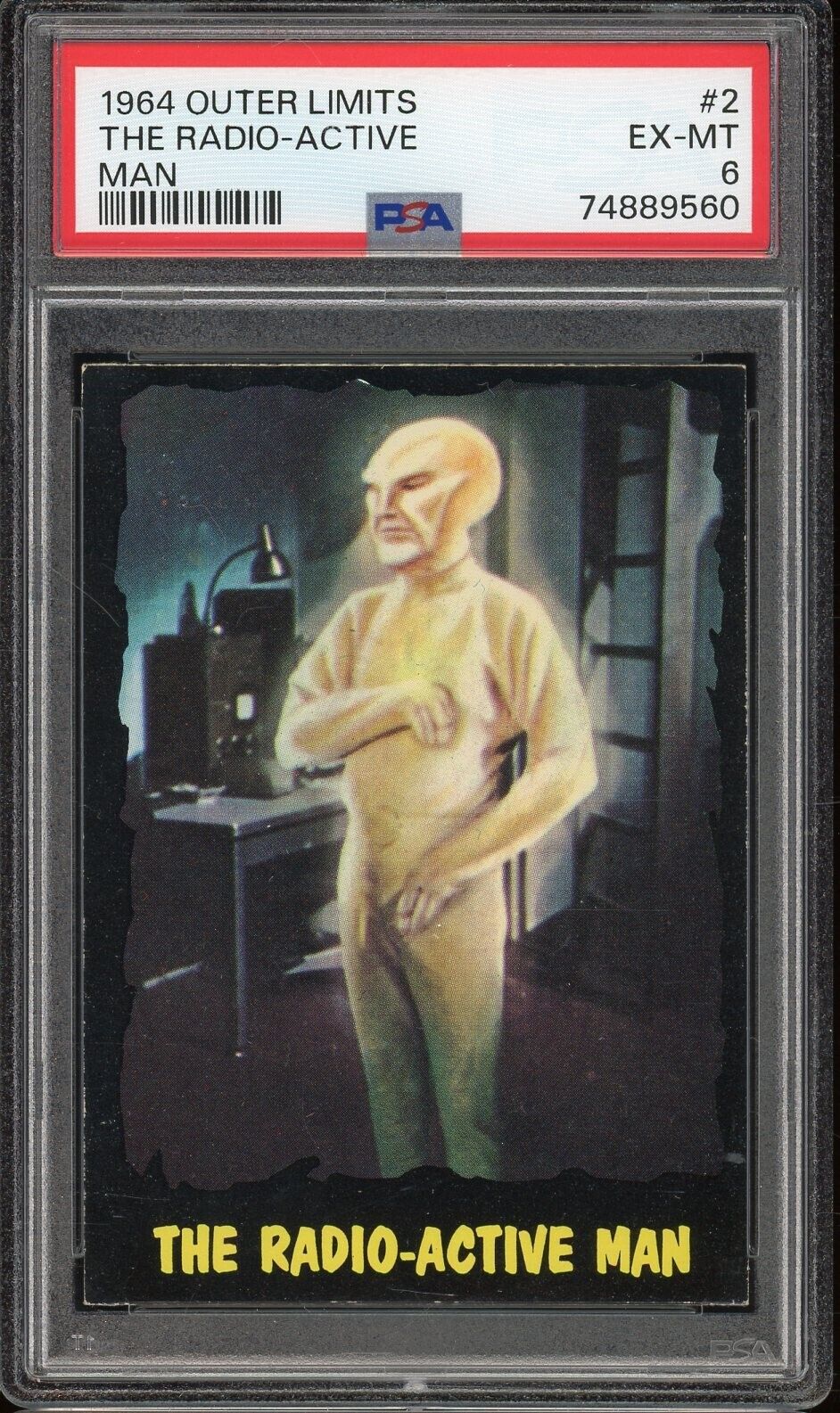 1964 Outer Limits #2 The Radio-active Man PSA 6