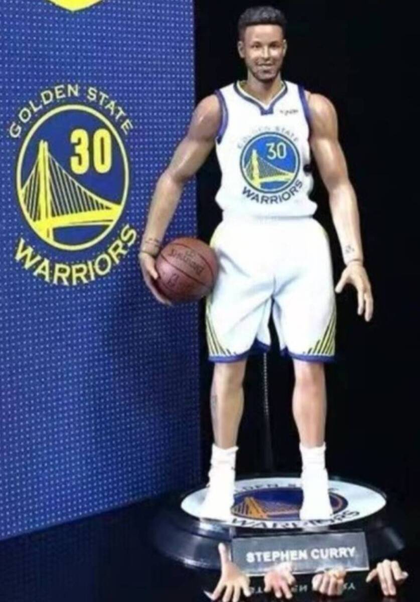 Brand new 1 6 Steph Curry Action Figure Head  2 Golden State Warriors WANSHE