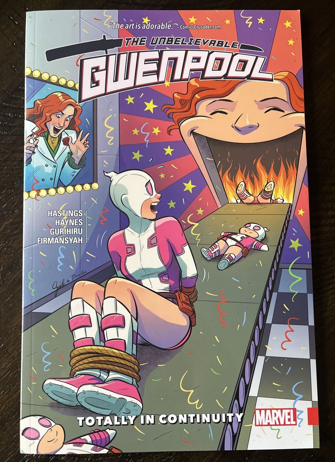 Gwenpool, the Unbelievable Vol. 3: Totally in Continuity, 1st Printing, TPB