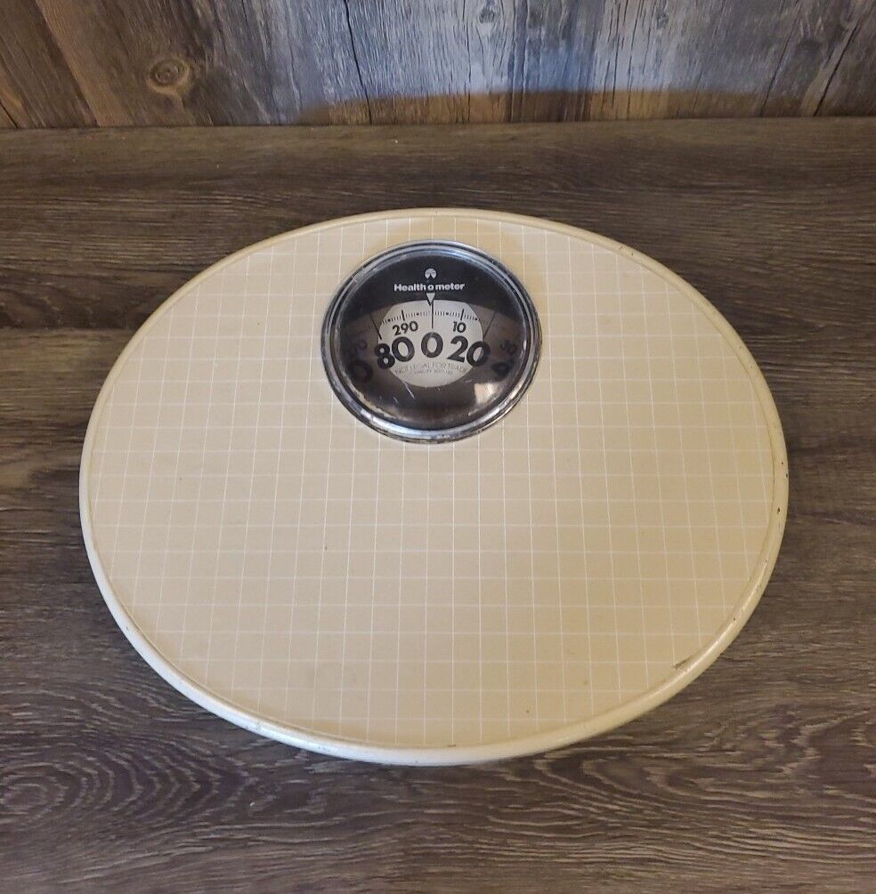 Weight Scale Vintage Retro Mid Century Orb Ball Health O Meter Bathroom