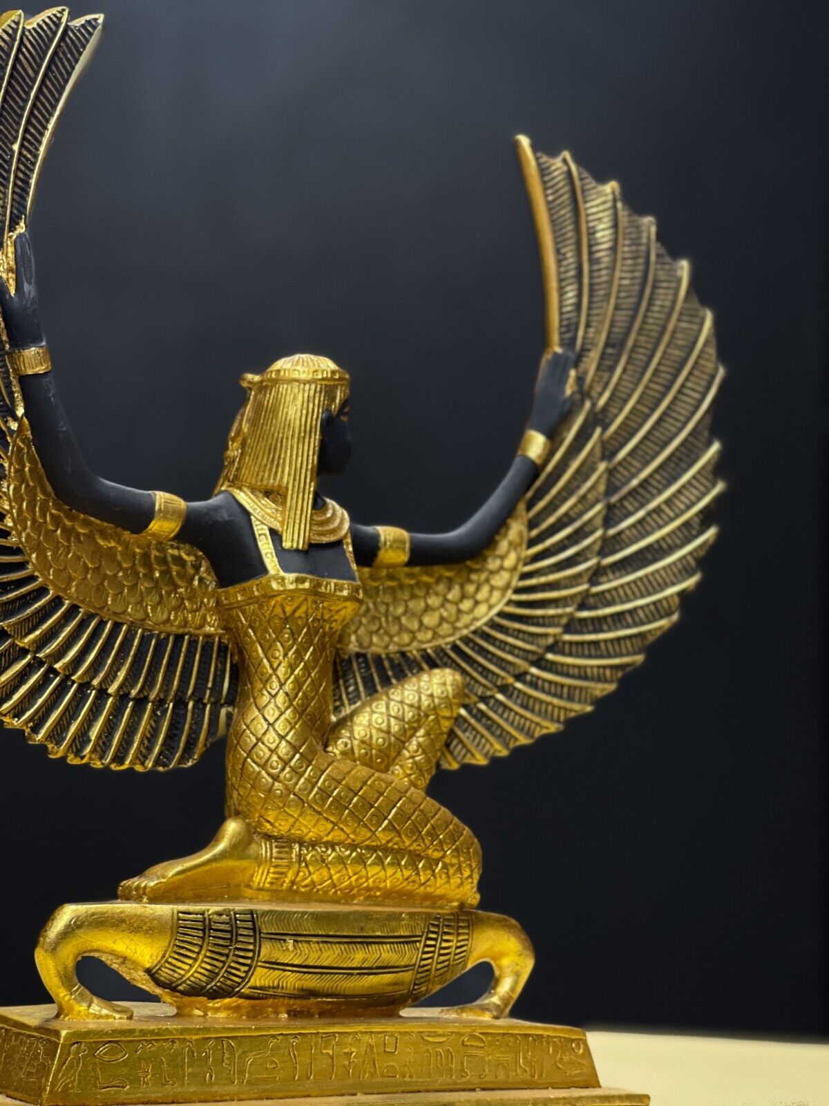 Spectacular ISIS Goddess - Winged ISIS Goddess - Made In Egypt