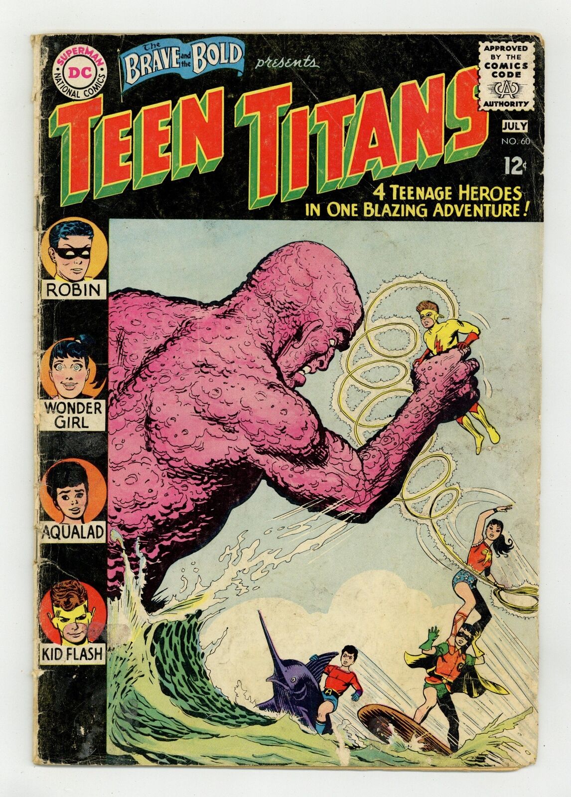 Brave and the Bold #60 GD 2.0 1965 2nd app. Teen Titans