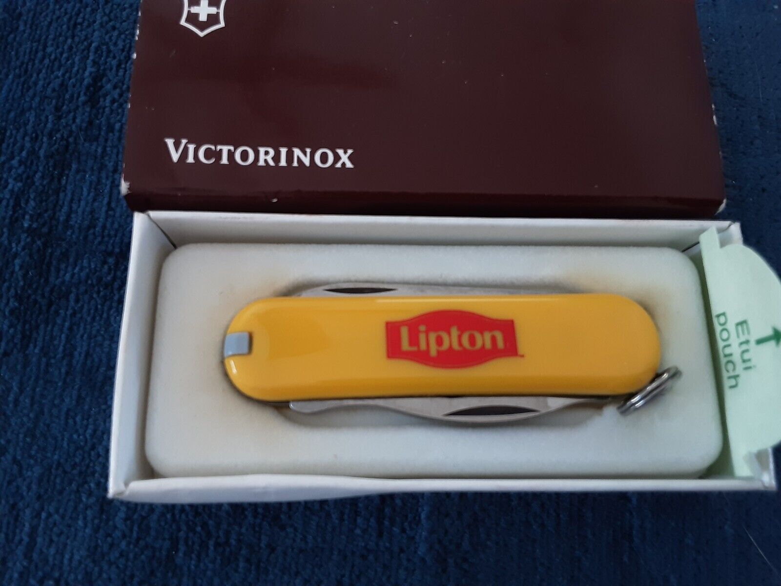 Vintage Victorinox Swiss Army Knife Very Rare Lipton.