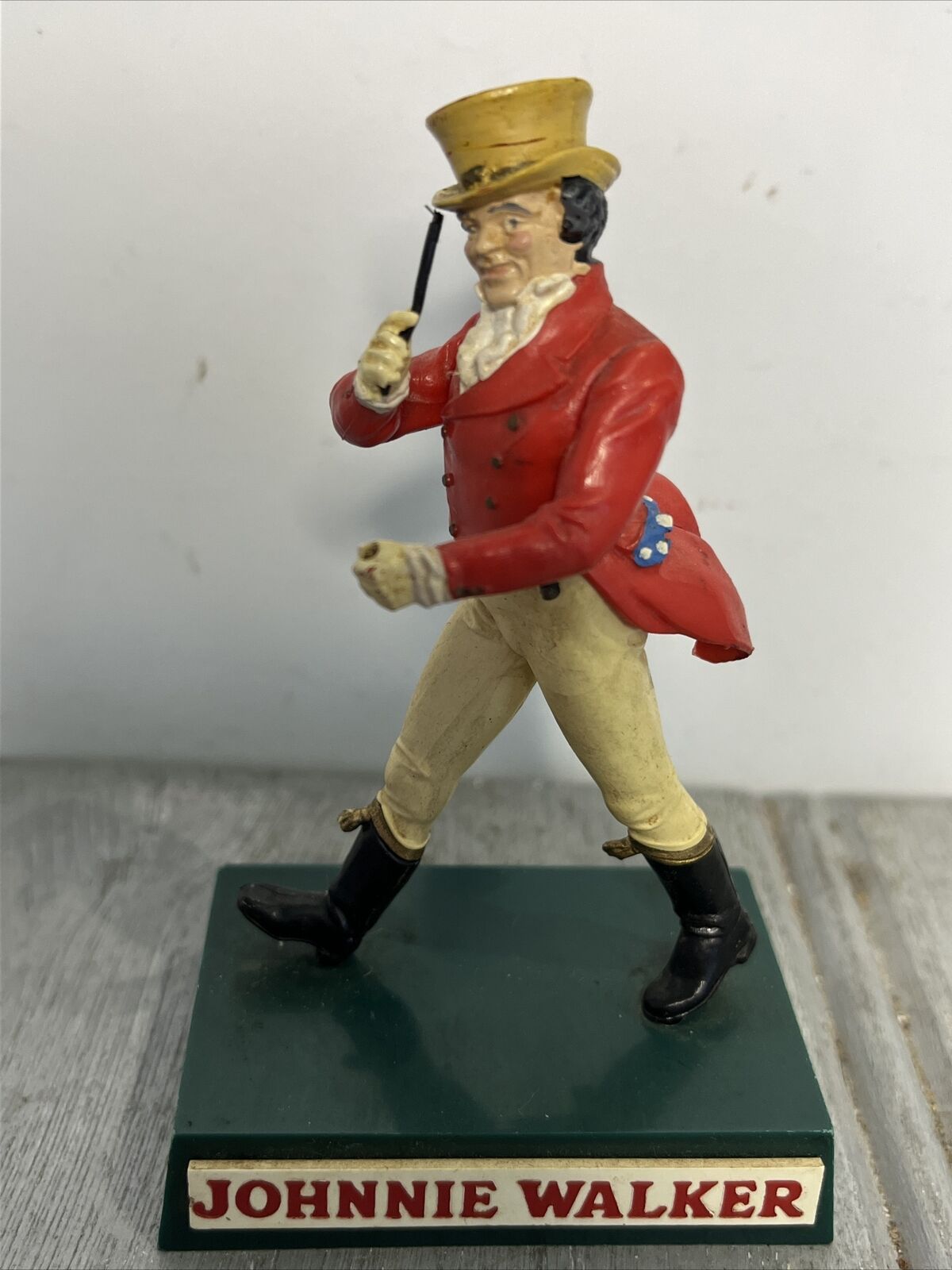 Johnnie Walker Rare Plastic Vintage Figurine Collectable.