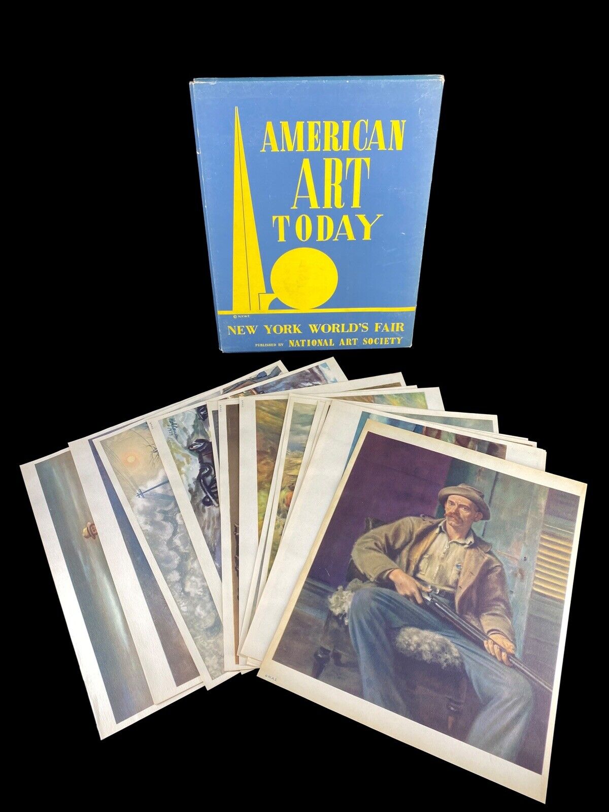 1939-40 New York World's Fair American Art Today National Art Society Prints EX+