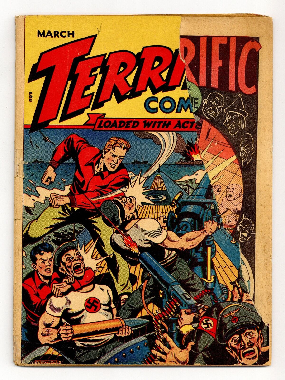 Terrific Comics #2 PR 0.5 1944