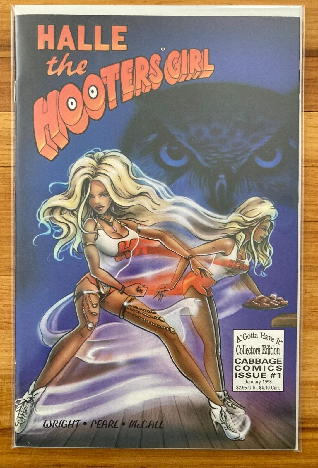 Halle The Hooters Girl Cabbage Comics Issue #1 Gotta Have It Collector's Edition