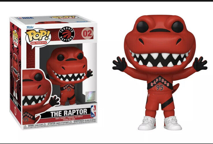 Funko POP NBA: Mascots Toronto Raptors The Raptor (new pose) With Protector￼