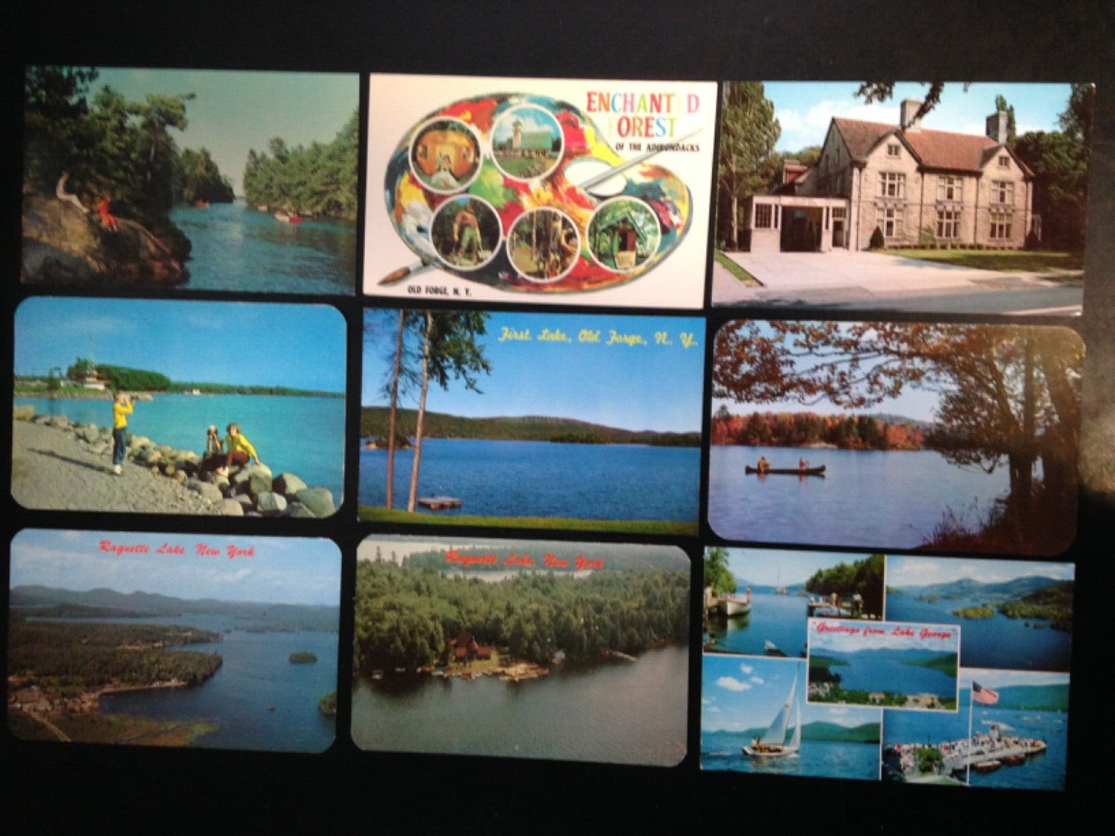 20+ Postcard lot, New York State. Set 10. Nice