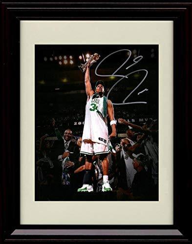 8x10 Framed Paul Pierce - Victory - Boston Celtics - Autograph Replica Print