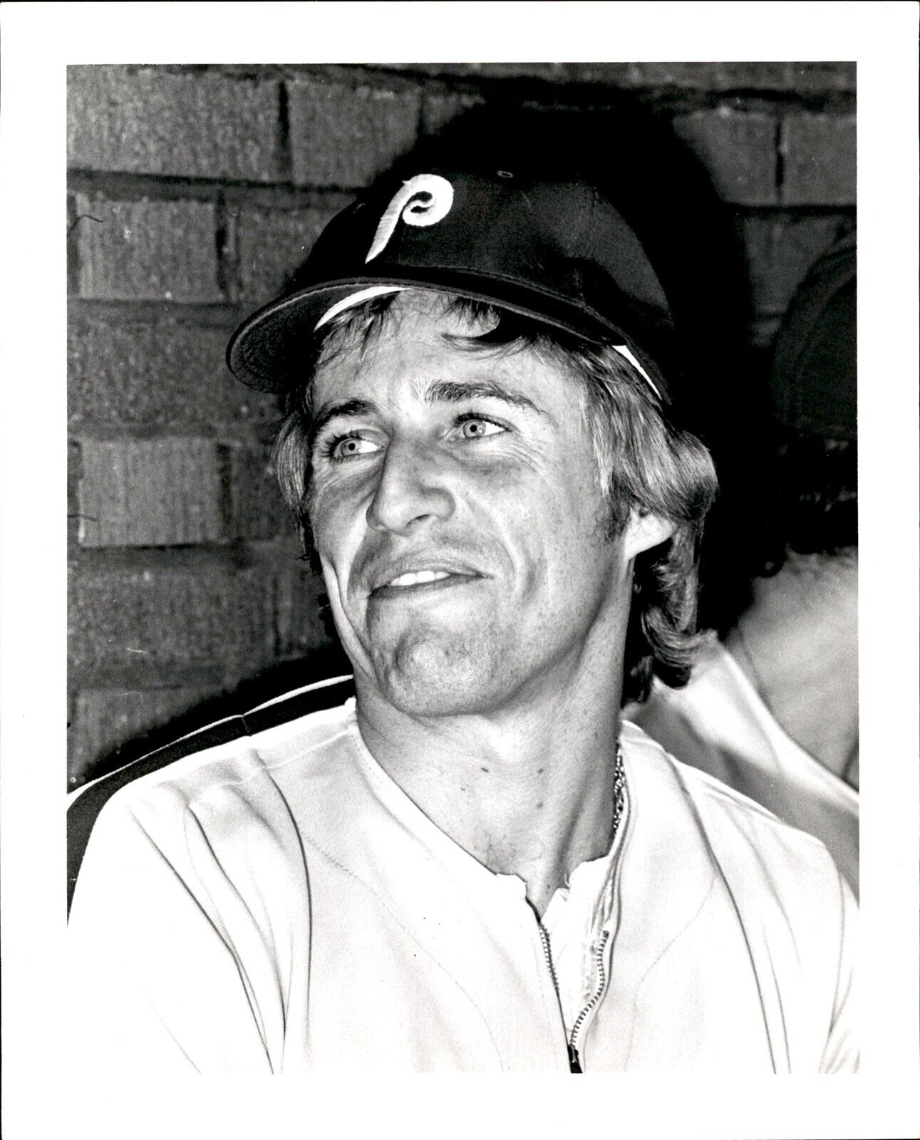 LD251 70s Original Ronald Mrowiec Photo TOMMY HUTTON PHILADELPHIA PHILLIES MLB
