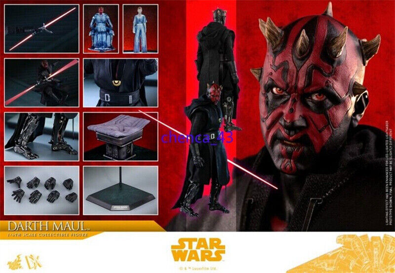 Hot Toys Dx18 Solo A Star Wars Story: 1/6th Scale Darth Maul Figure Collect Gift