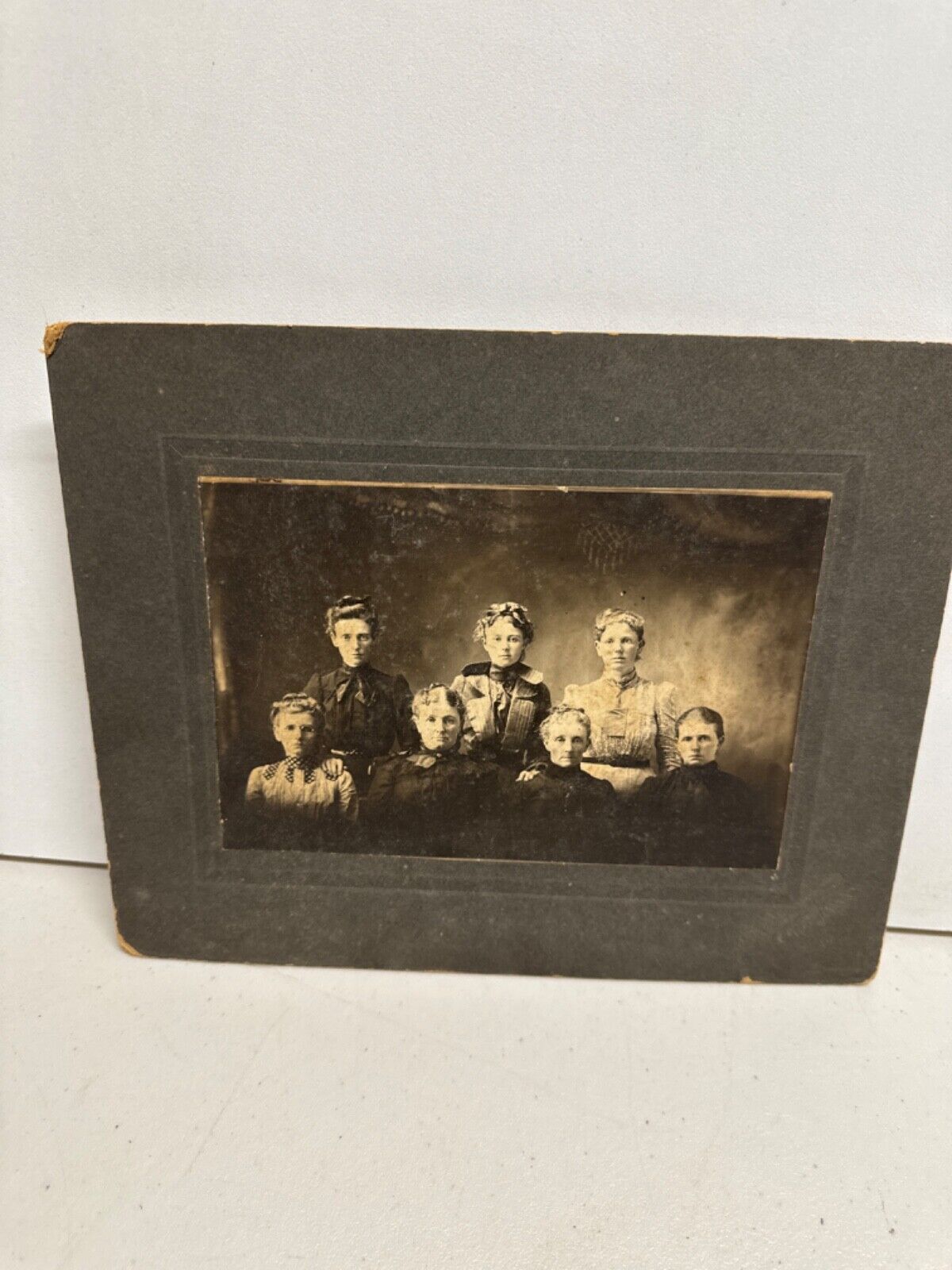 Vintage Black and White Photo of 7 Women Hale Mo