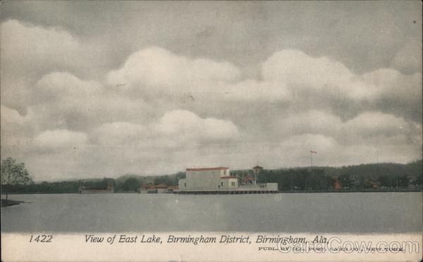 View of East Lake,Birmingham District,AL Jefferson,Shelby County Alabama Vintage