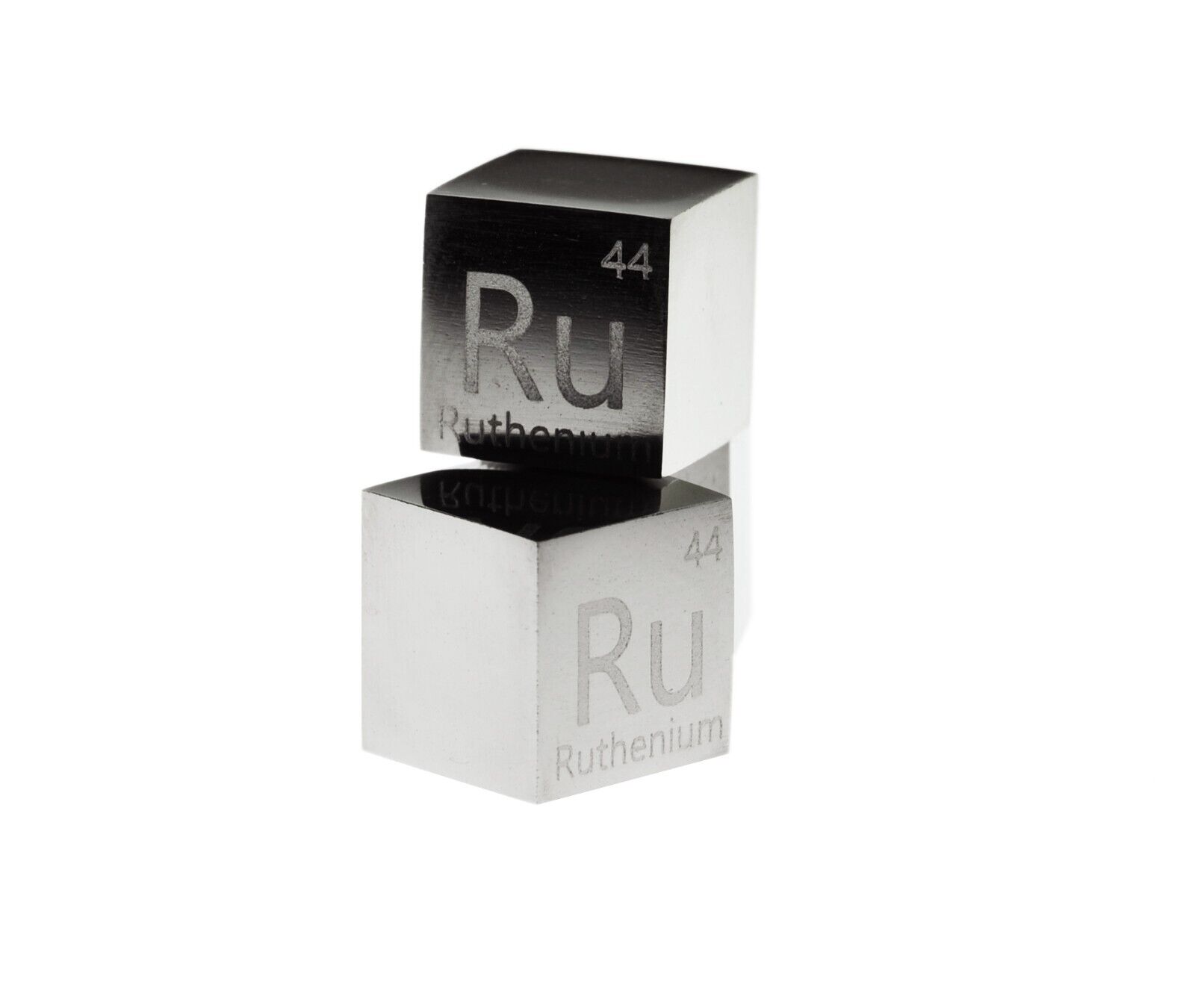 Ruthenium Metal 10mm Density Cube 99.95% for Element Collection USA SHIPPING