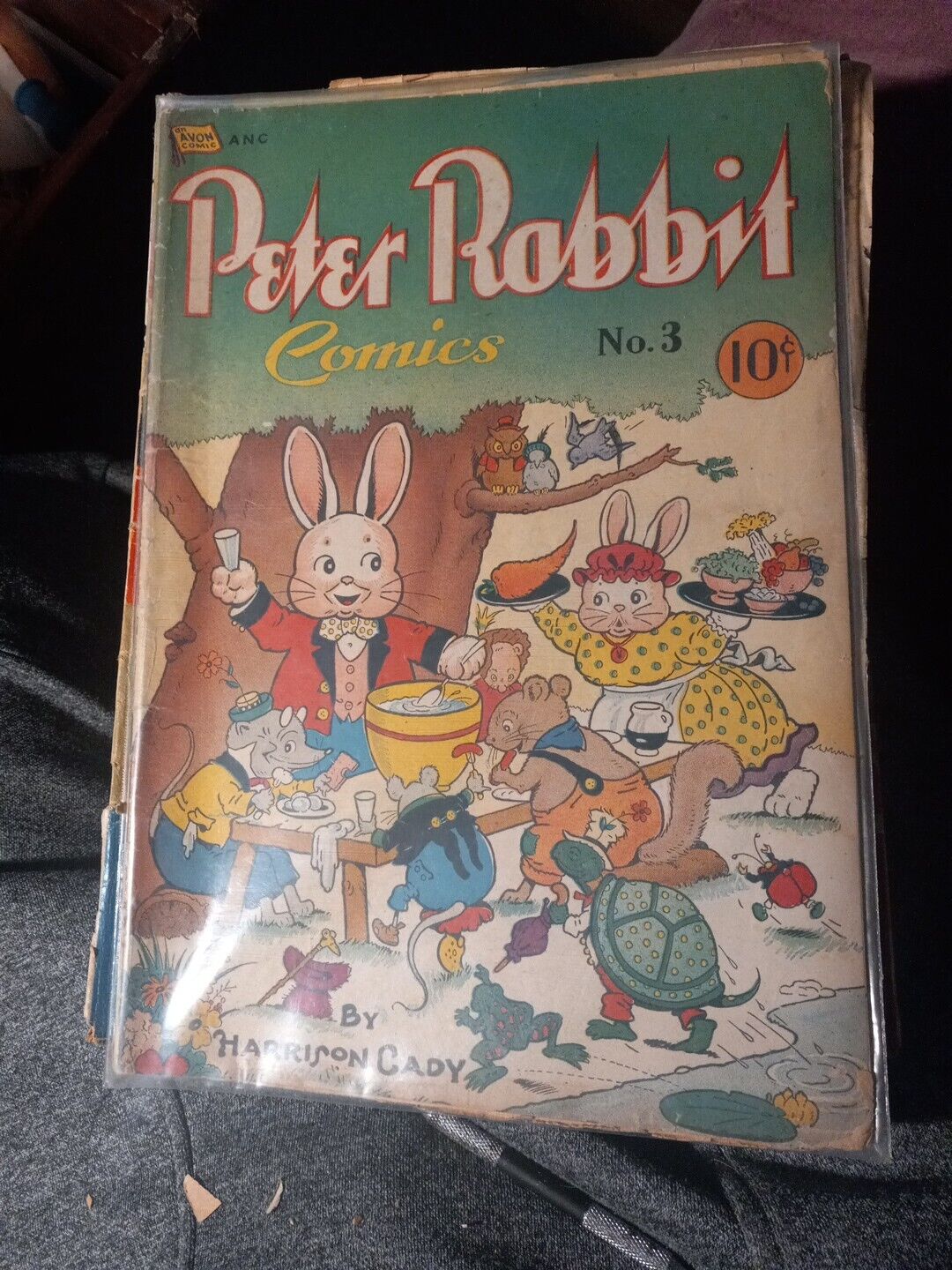 Peter Rabbit #3  1948 - Avon  -VG - Comic Book