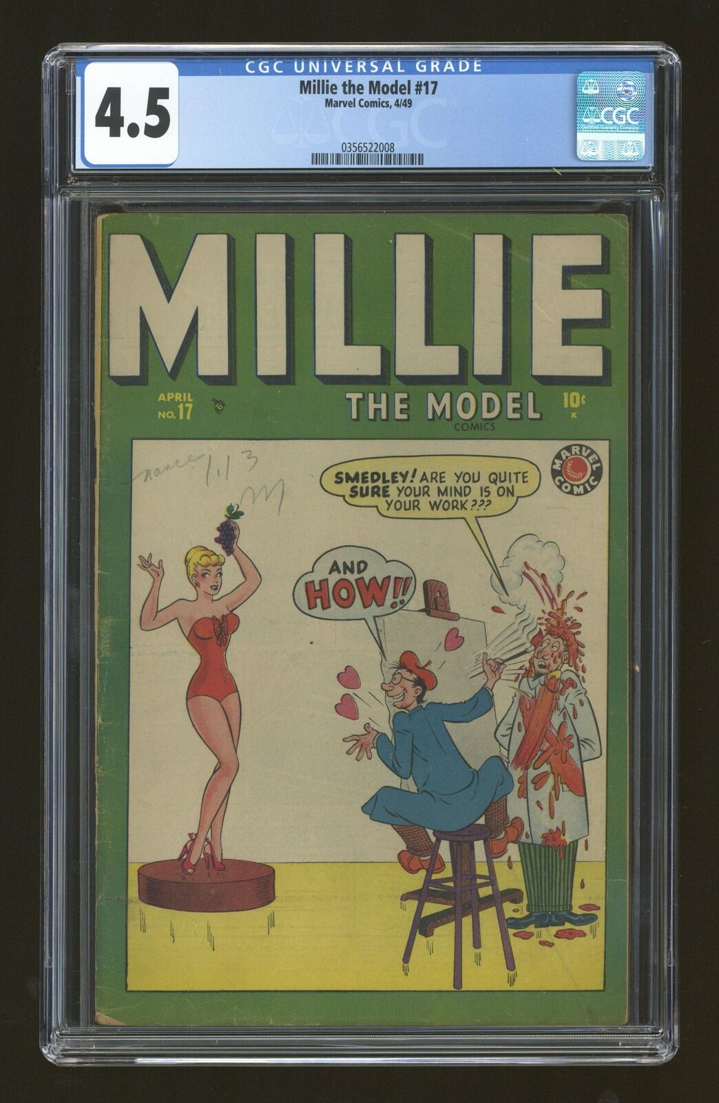 Millie the Model #17 CGC 4.5 1949 0356522008