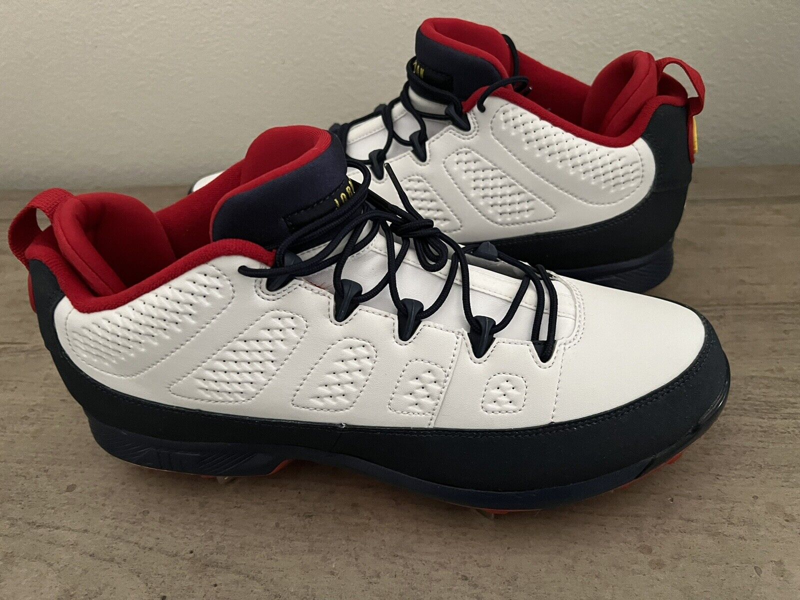 Yadier Molina Jordan IX Game Issued DS New Cleats Nike Jordan PE Cardinals MLB