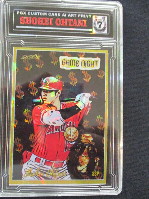 2023  SHOHEI OHTANI Game Night Cracked Ice Refractor Limited Edition Made By PGX