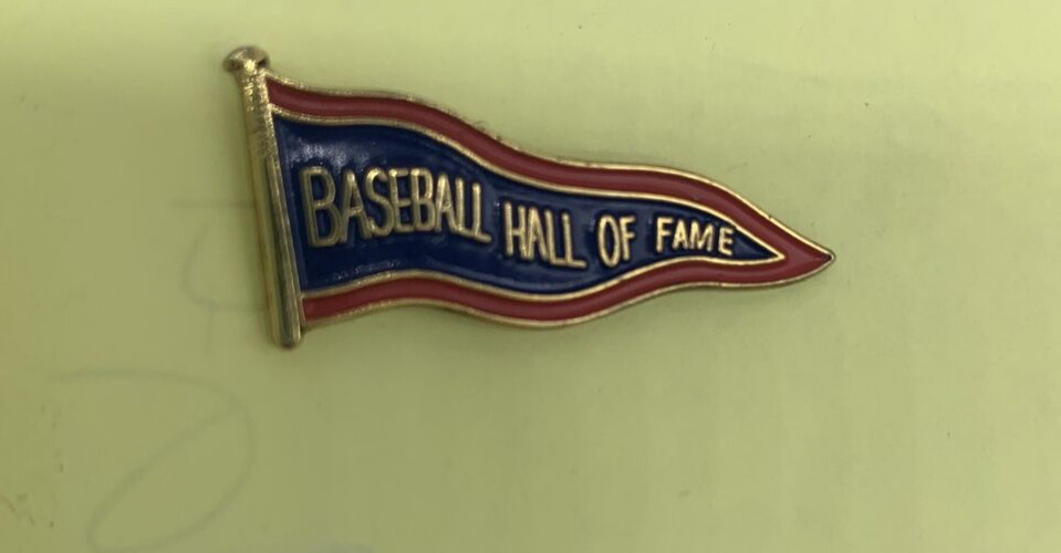 National Baseball Hall Of Fame Cooperstown Pin Pennant Vintage