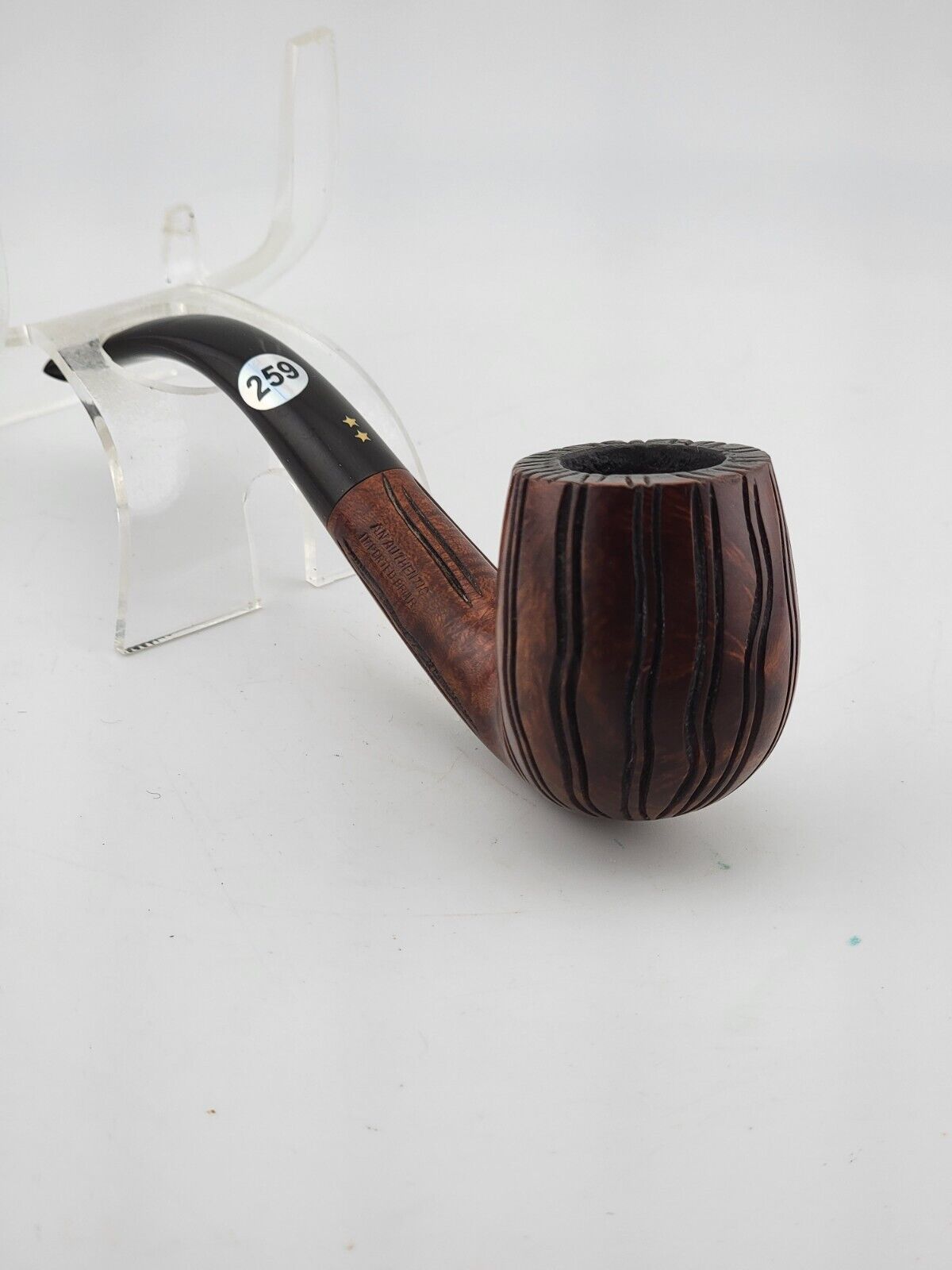 Vintage Pipe by Lee Limited Edition Briar Smoking Pipe - 2-Star - Collectible. 