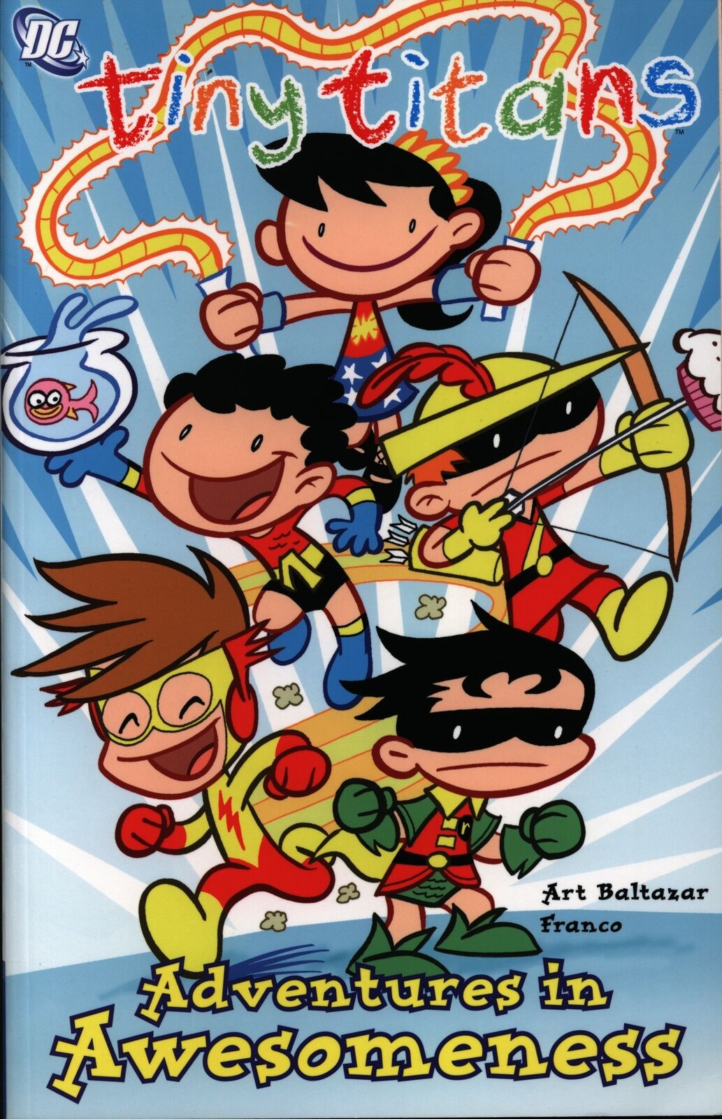 Japanese Manga (Original Book) DC COMICS Baltazar / Franco Tiny Titans Adven...
