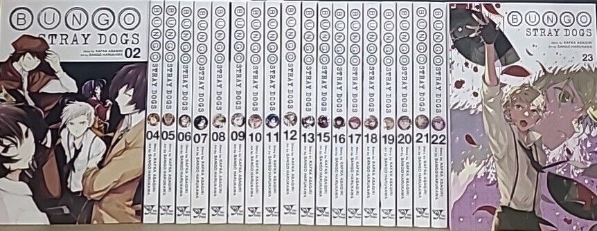 Bungo Stray Dogs Manga Vol 2,4-13,15-23 Brand New English Original Yen Press US 