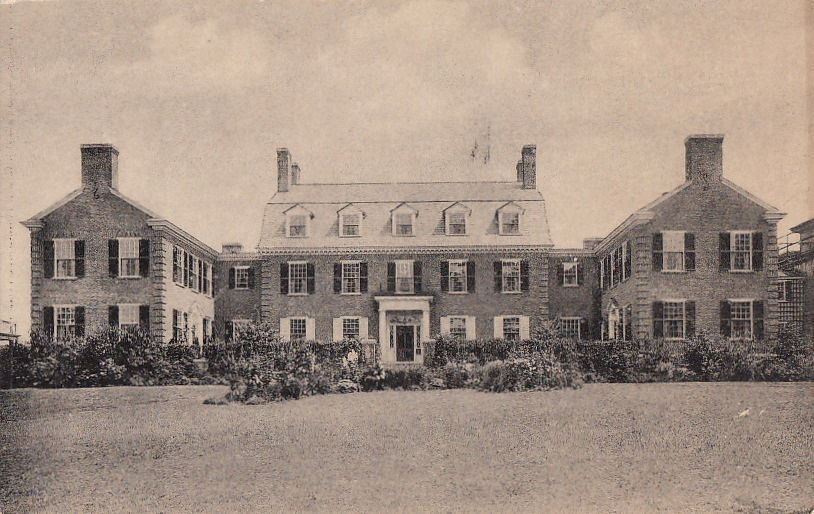 Postcard Dick Hall\'s House Dartmouth College Hanover NH 