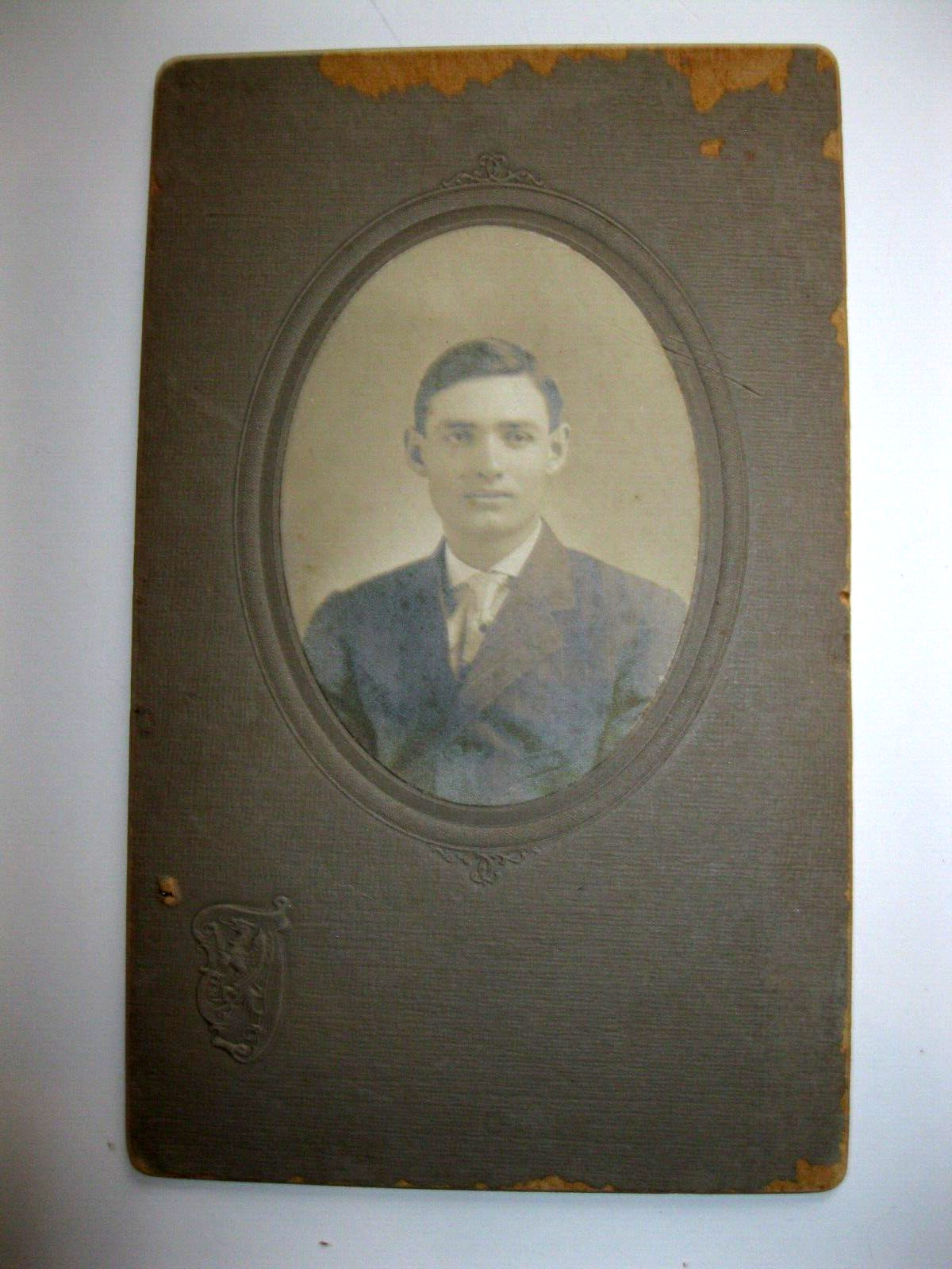 Vintage Old 1920's Photo of Handsome Young Man  School  Portrait