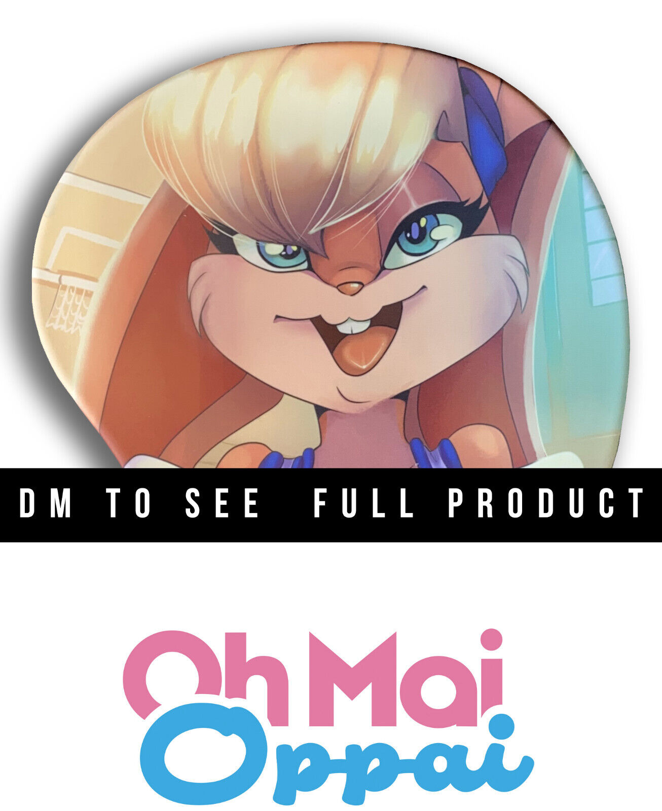 Lola Bunny from Space Jam Oppai Mousepad