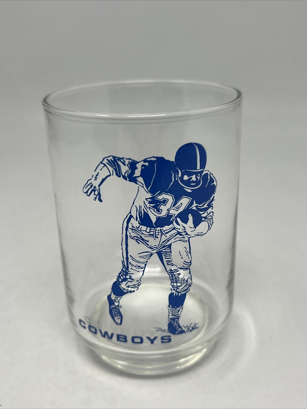 1960’s ￼Dallas Cowboys NFL Football Team Vintage Super Rare Bar Glass Beer Cup