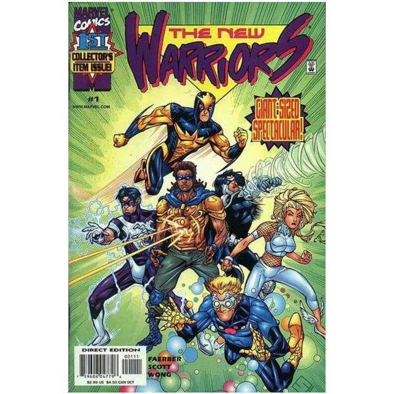 New Warriors (1999 series) #1 in Near Mint condition. Marvel comics [s^