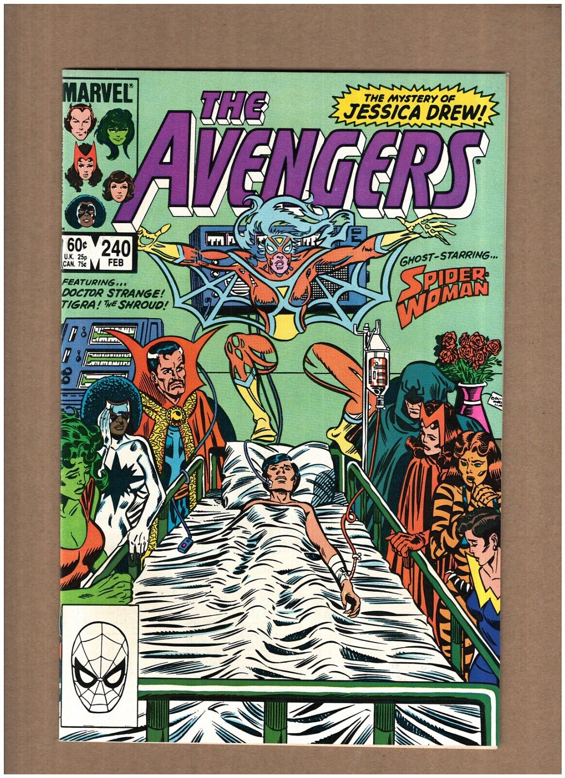 Avengers #240 Marvel Comics 1984 Spider-Woman Dr Strange She-Hulk NM- 9.2