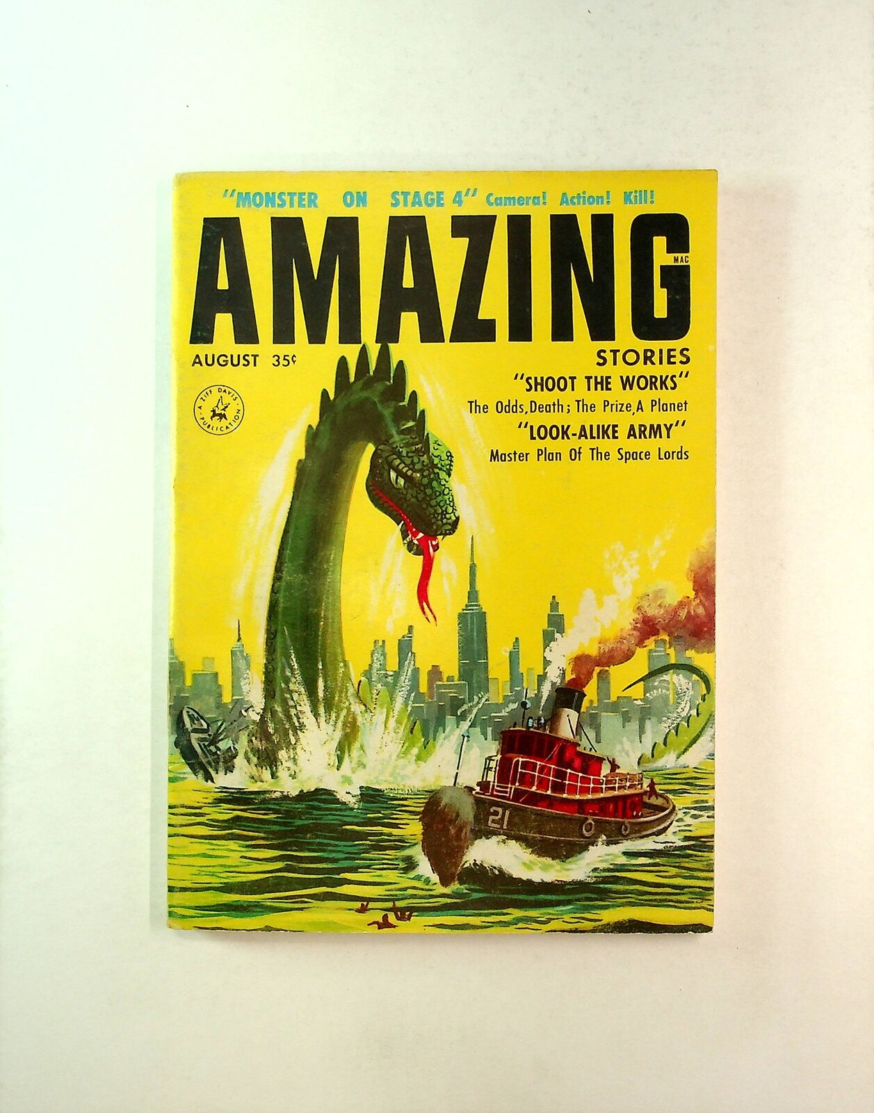 Amazing Stories Pulp Vol. 31 #8 FN 1957