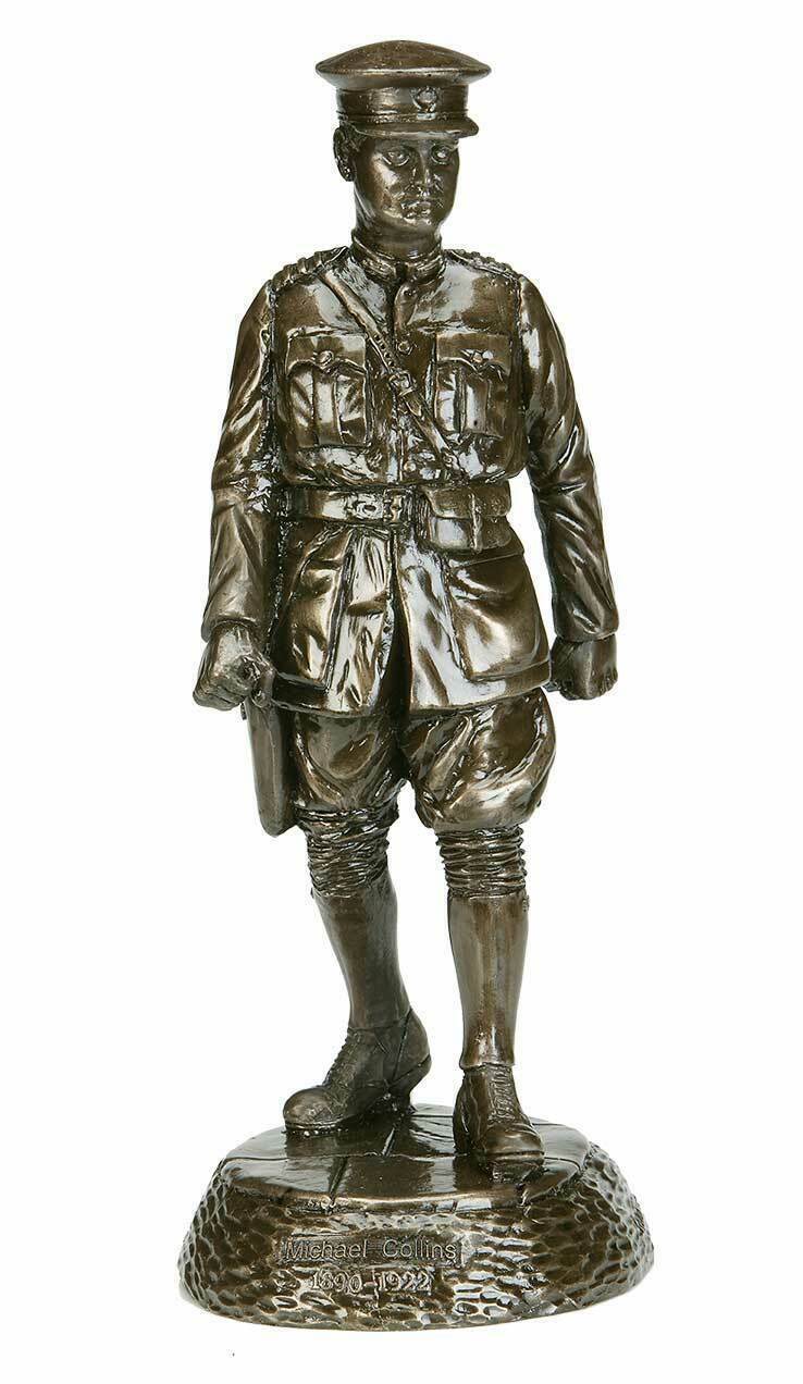 Michael Collins Large Bronze Statue 31cm