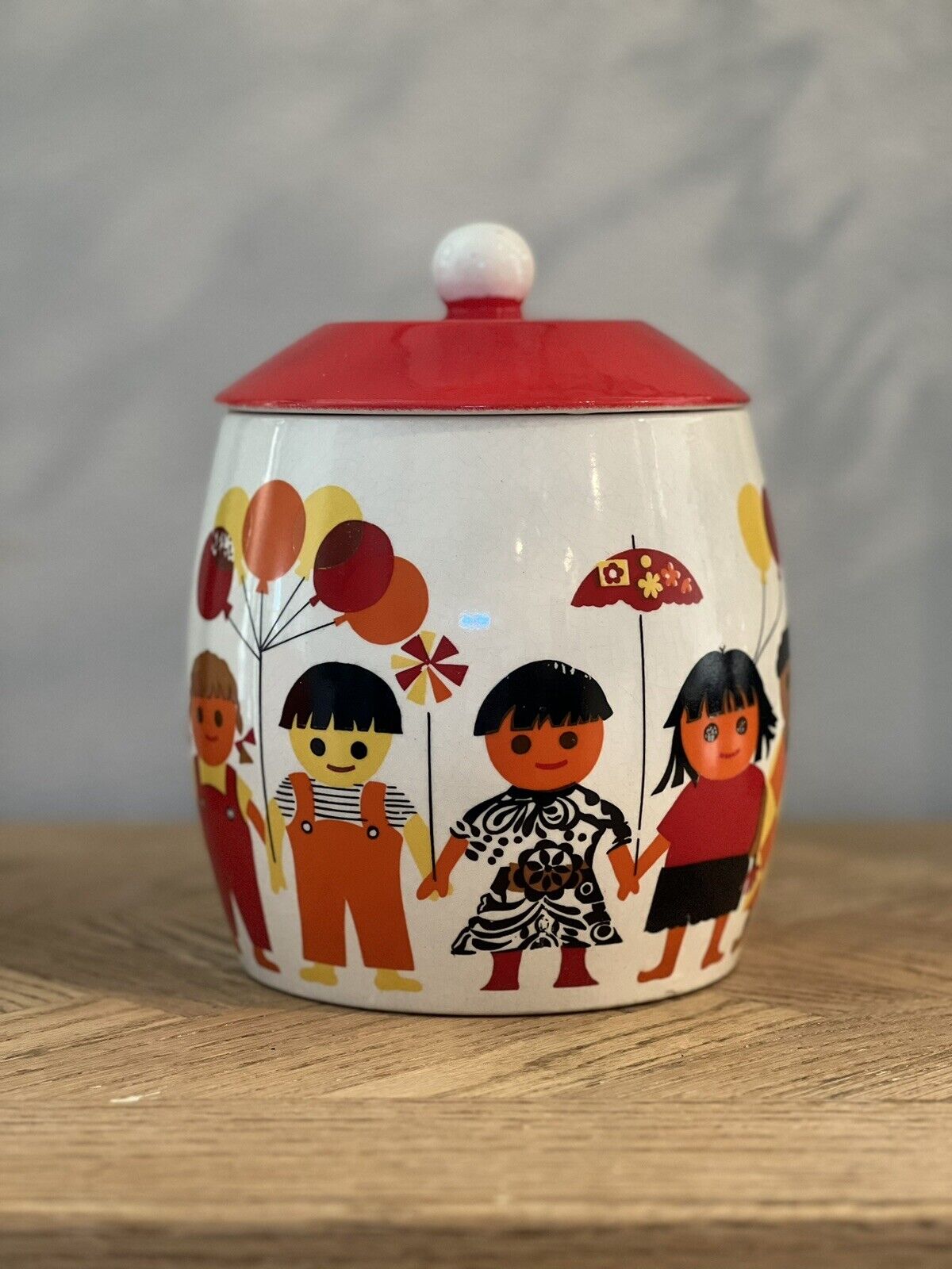 Early 1960’s Vintage HH Holt Howard Japan Ceramic Children's Cookie Jar