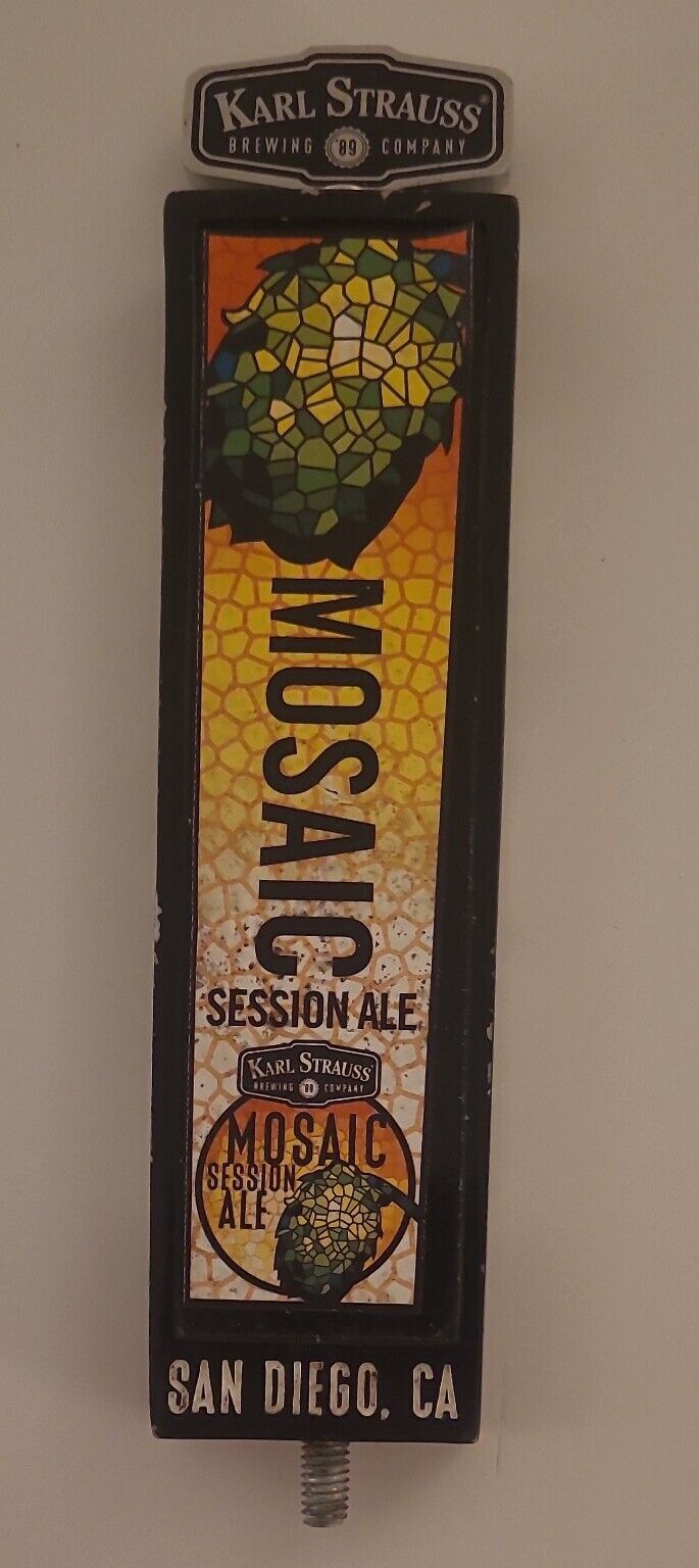 Karl Strauss Mosaic Session Ale Tap Handle
