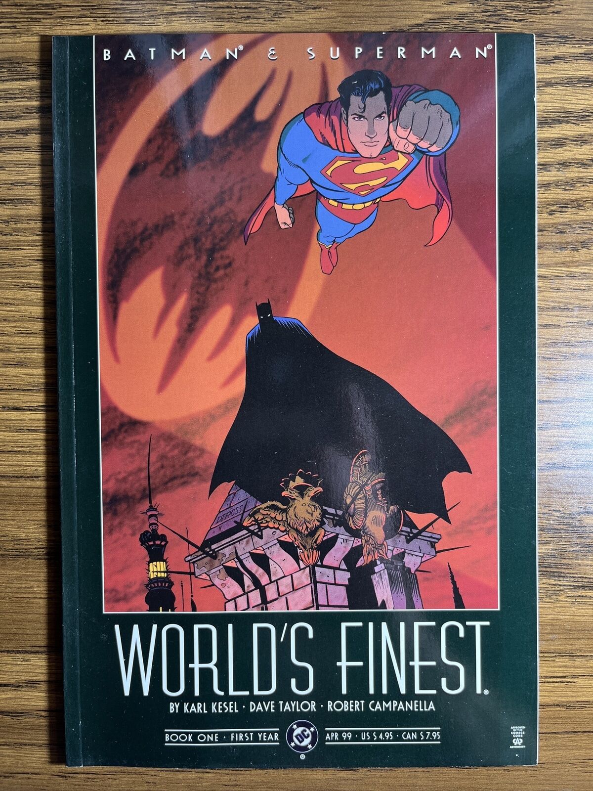 BATMAN & SUPERMAN: WORLD\'S FINEST 1-10 COMPLETE SET DAVE TAYLOR DC COMICS 1999